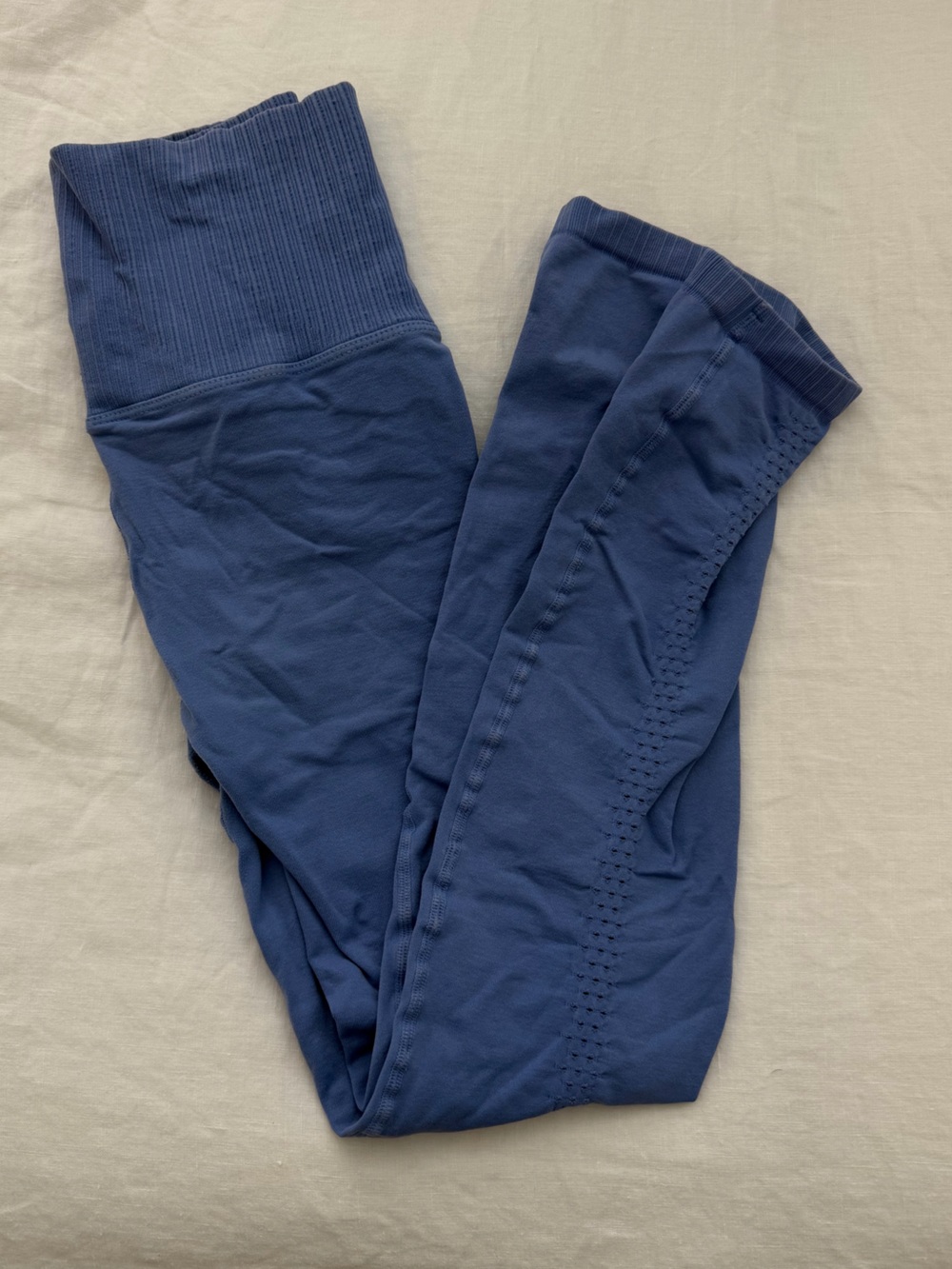 FP Movement by Free People Blue High-Waist Leggings with Matching Sports Bra - Picture 3 of 3